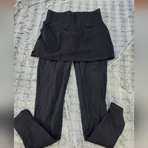 G4free‎ skirted leggings for tennis size small black